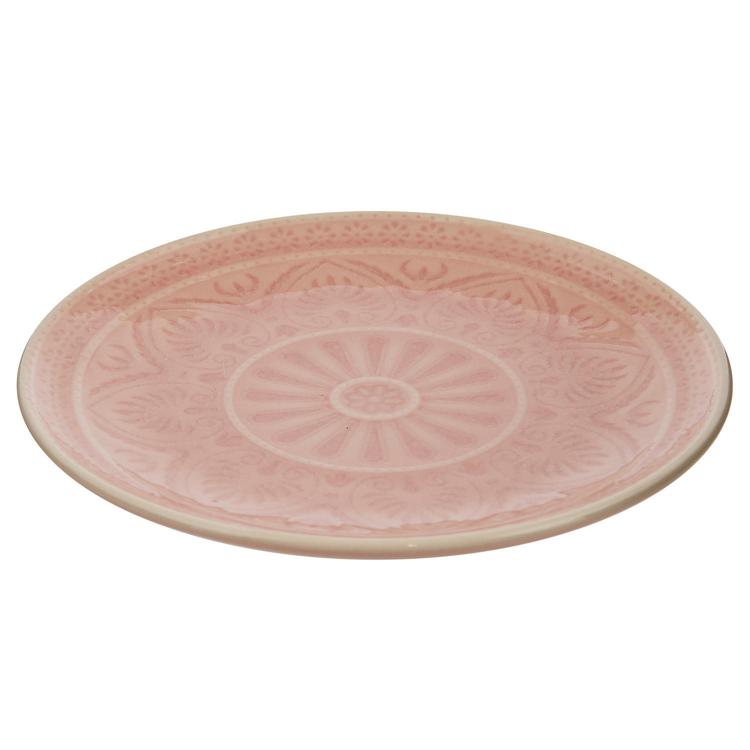 TELLER (6er Set) Sumatra - Pink, Keramik (21/21/2cm) - BUTLERS