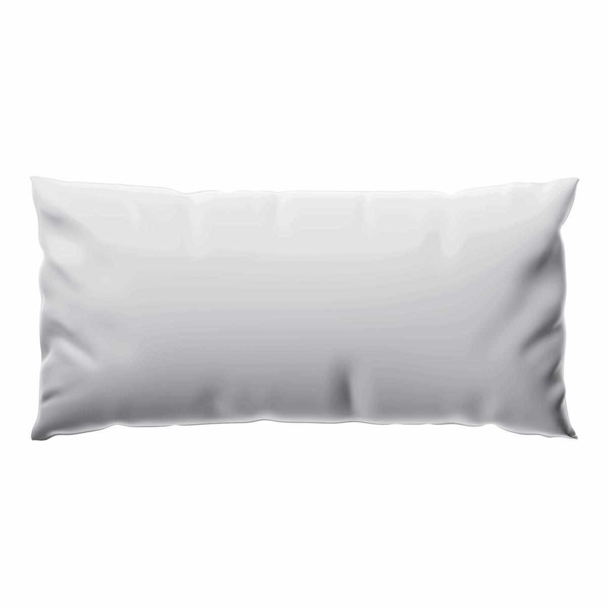 KOPFKISSEN Sensofill 40/80 cm - Weiß, Textil (40/35cm) - AM Qualitätsmatratzen