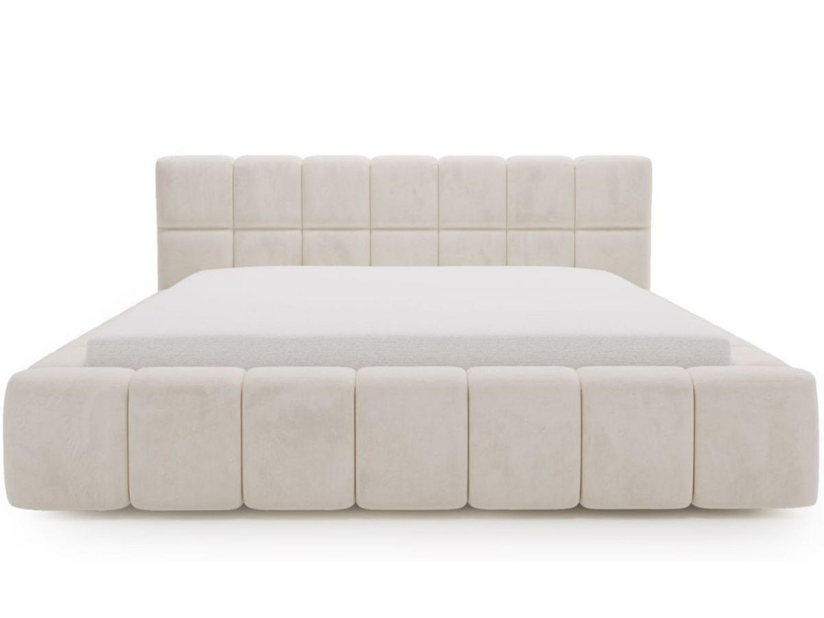 POLSTERBETT Alicante 120x200 Beige - Beige, Textil (120/200cm) - Graingold