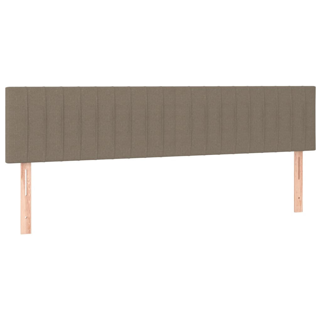 vidaXL Kopfteile Taupe 5x88x180 cm