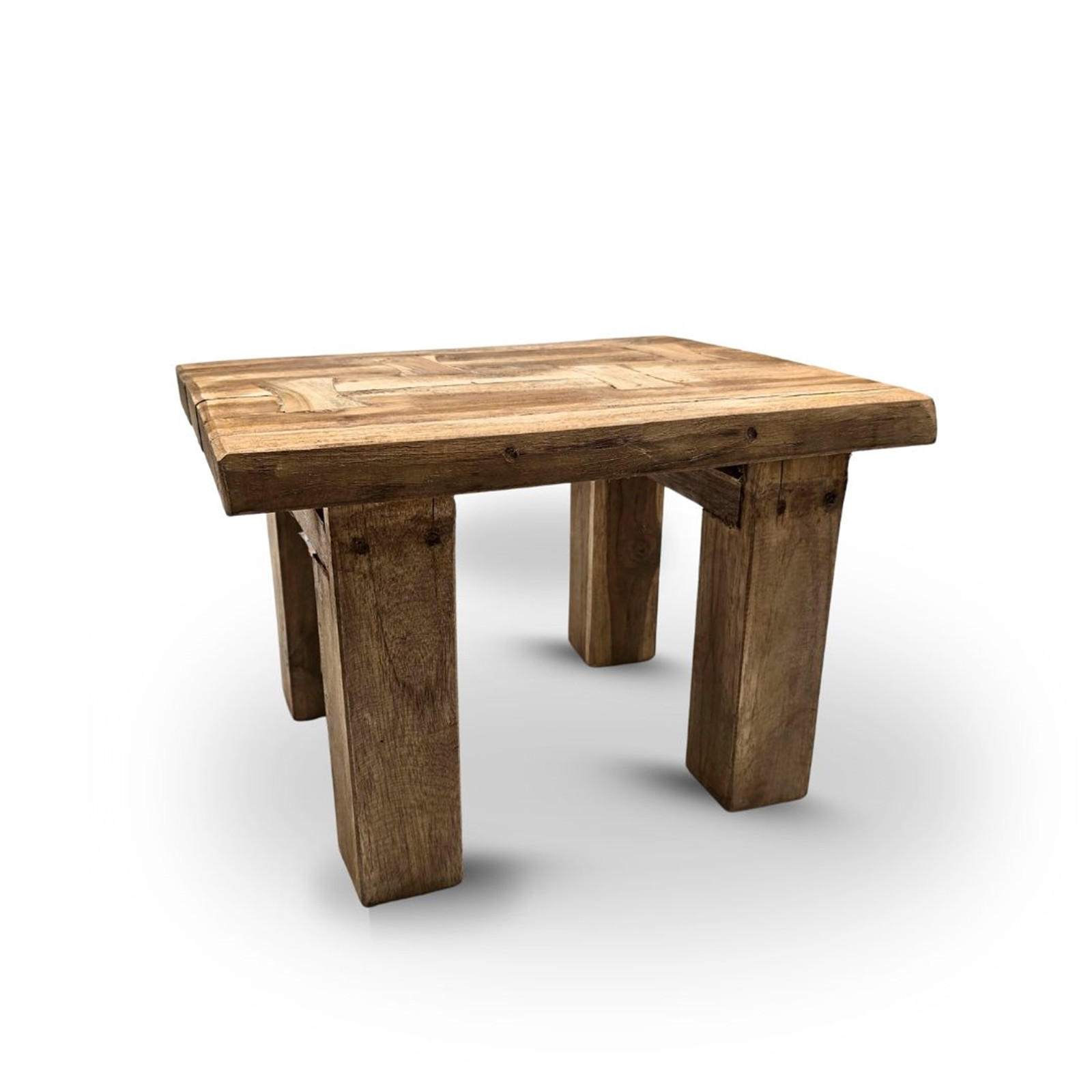 BEISTELLTISCH Grain 40 Massivholz Natur - Naturfarben, Holz (32/40/25cm) - DESIGN DELIGHTS