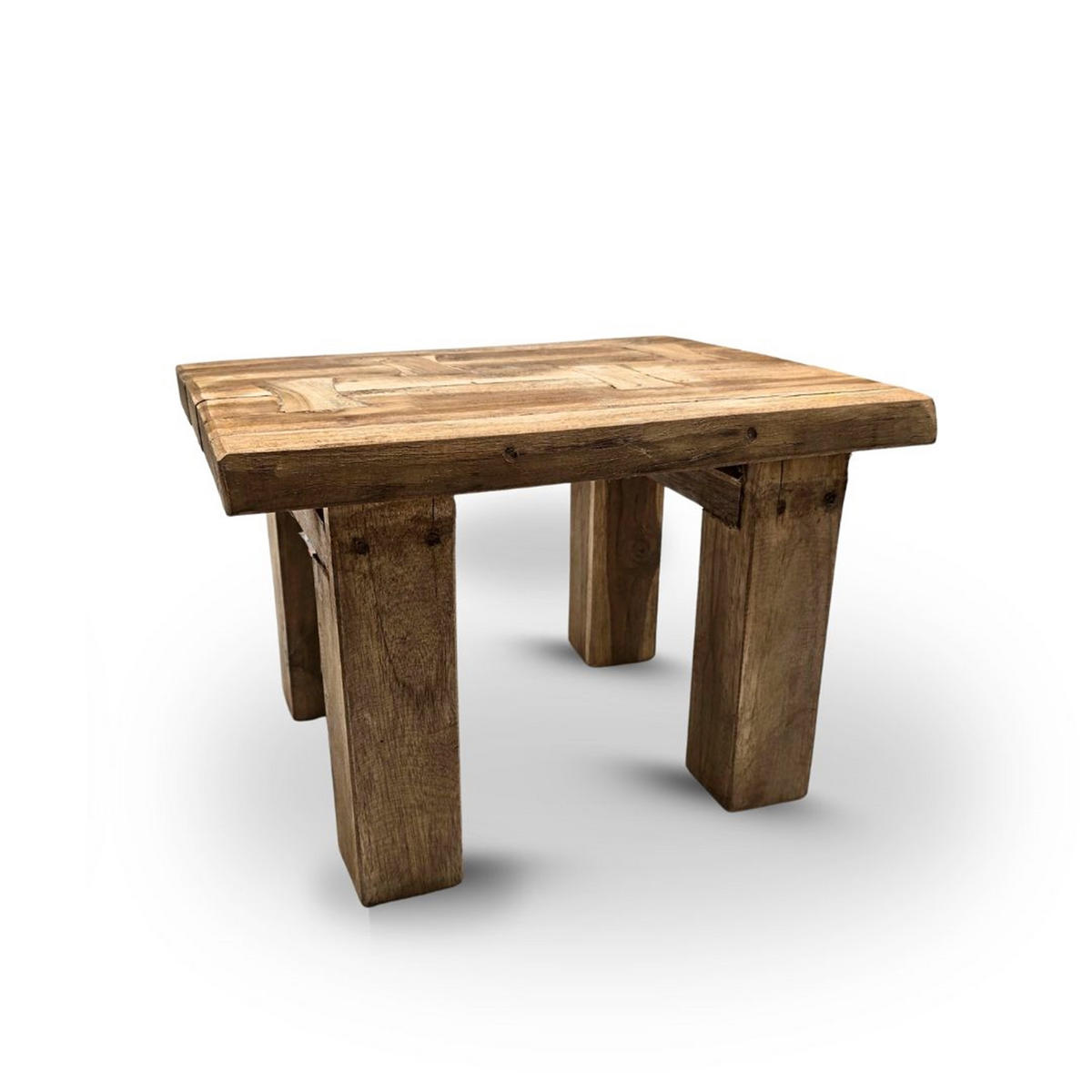 BEISTELLTISCH Grain 40 Massivholz Natur - Naturfarben, Holz (32/40/25cm) - DESIGN DELIGHTS