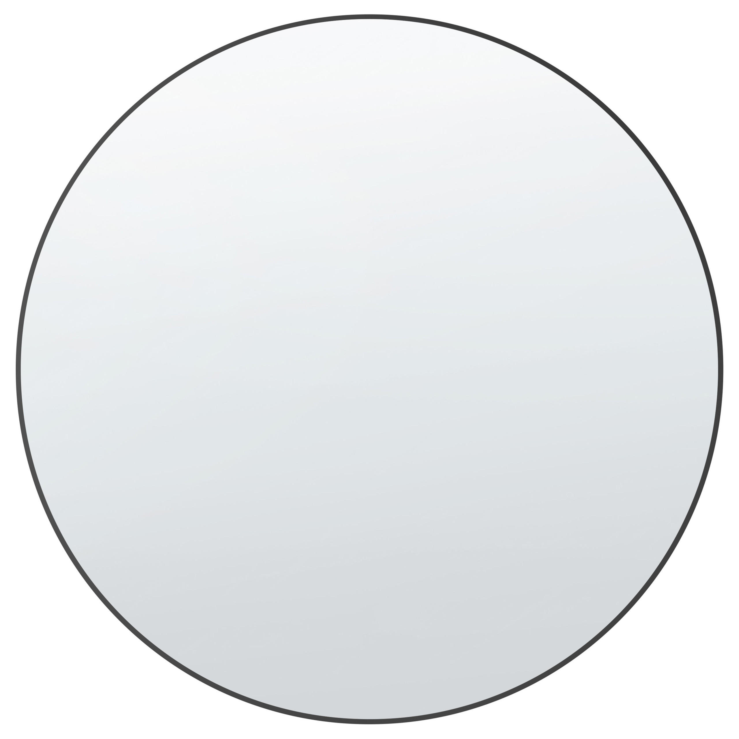 OGLINDĂ DE PERETE 80/80 cm neagră Annemasse