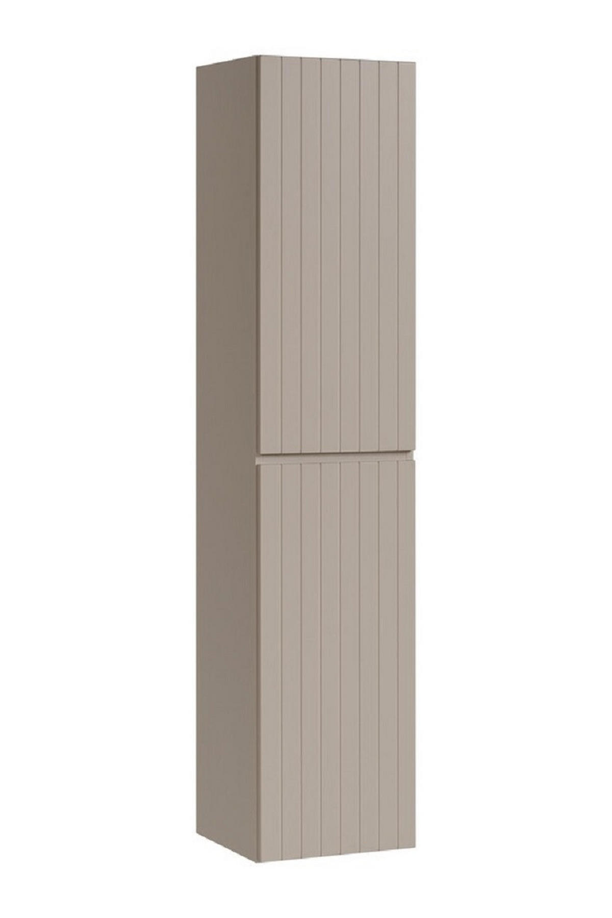 BADMÖBEL-SET 9Teile - Iconic Cashmere I BM72 in Kaschmir Matt/Cappuccino Matt - Kaschmir, Holz (160/160/46cm)