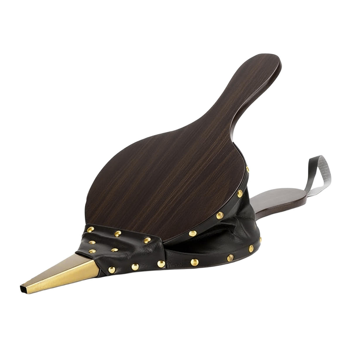 BLASEBALG - Braun, Holzwerkstoff/Kunststoff (17.5/40/4cm) - Relaxdays