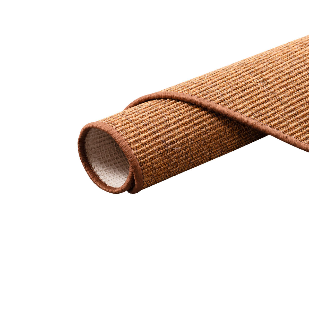 SISAL NATUR TEPPICH RUND - Braun, Textil (133/133cm) - Snapstyle