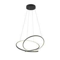 HÄNGELAMPE DARVIN - Schwarz - 0/0/150 cm - Schwarz, Metall (84/84/150cm) - Trio Leuchten