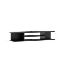 TV-ELEMENT Pivot Schwarz - Schwarz, Holzwerkstoff (29.5/23.2/120cm) - Decorotika