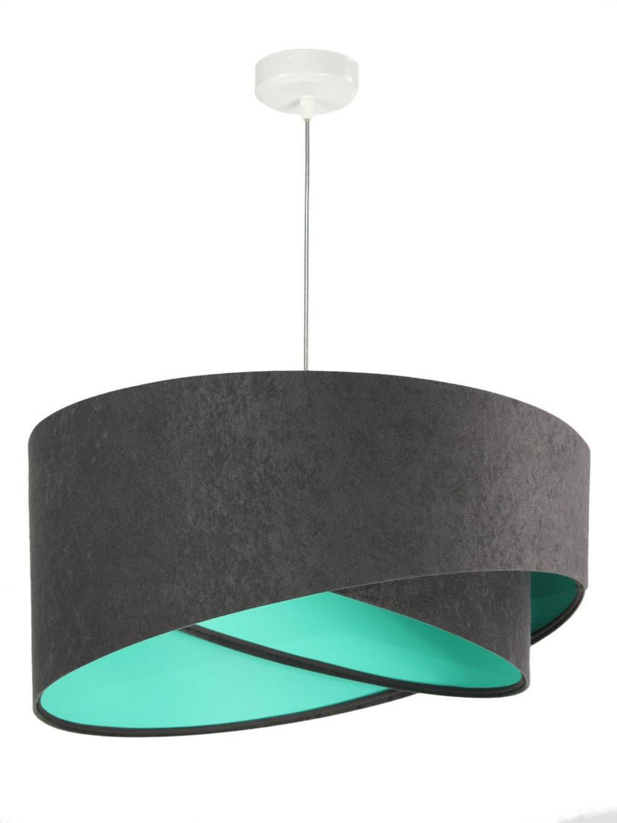 HÄNGELEUCHTE Blau 50/23 cm - Türkis, Kunststoff (50/1.3/23cm) - ONZENO