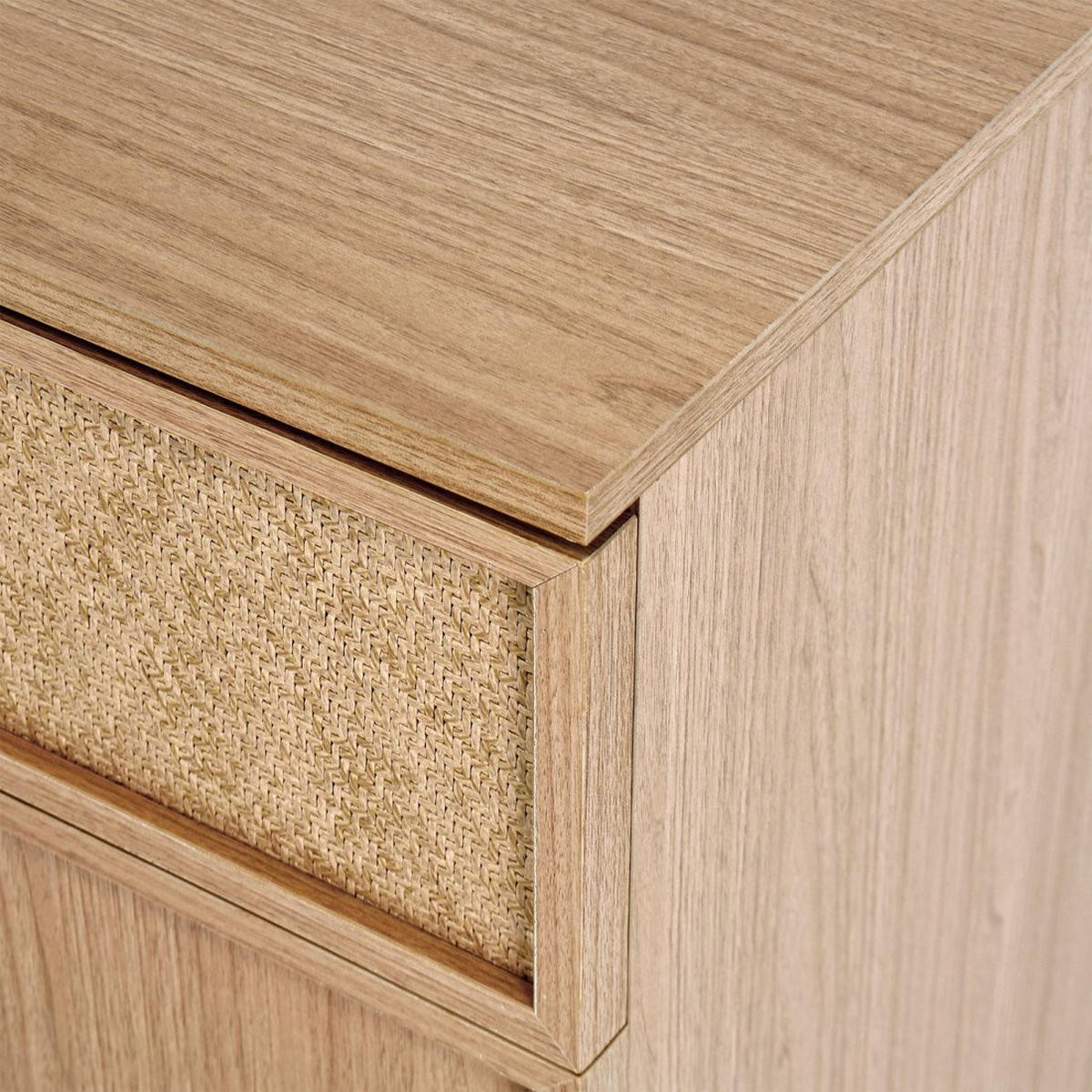 ANRICHTE NIEDRIGE Bora Natürlich 150 cm x 82,5 cm - Naturfarben, Holzwerkstoff (150/82/40cm) - Klast Home