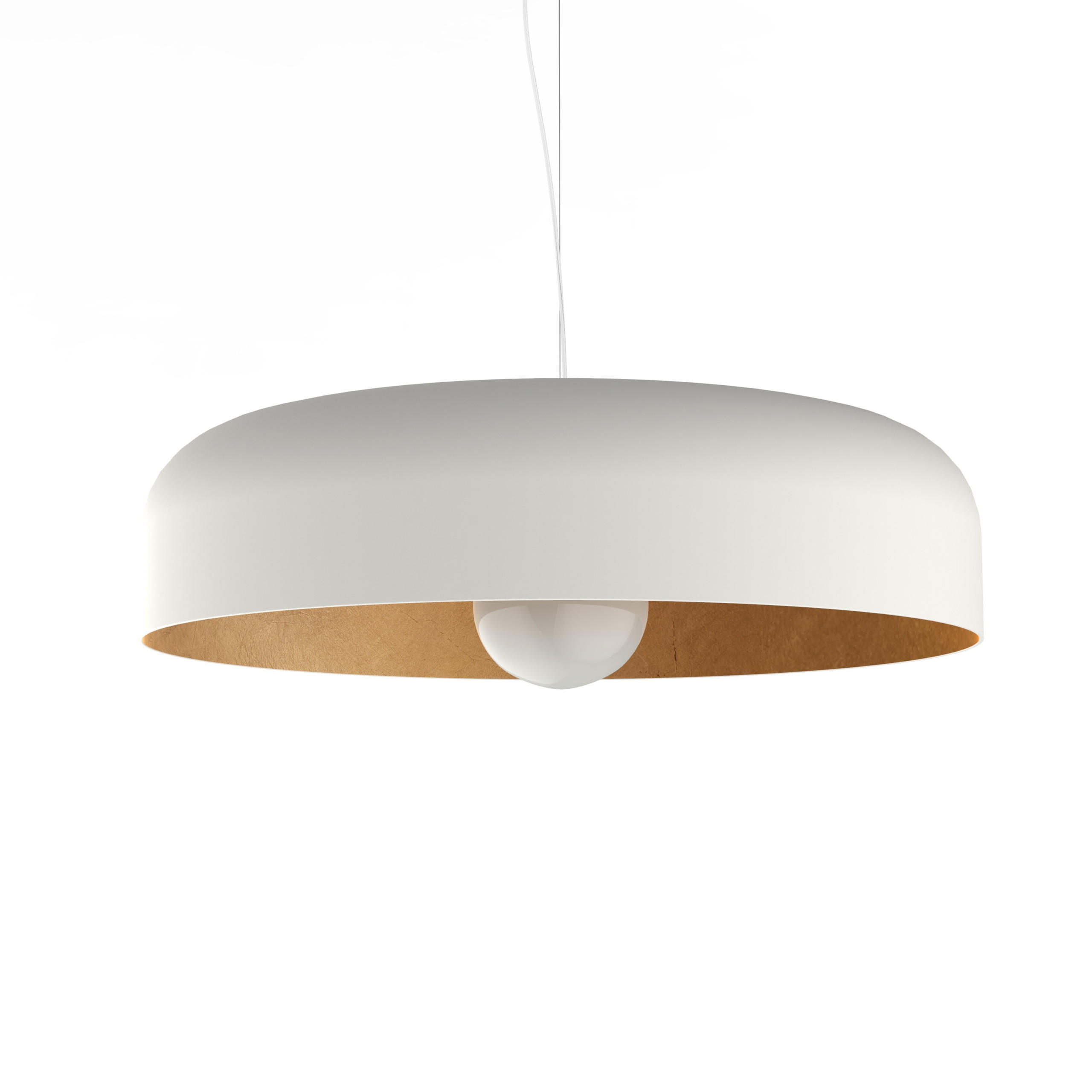 HÄNGELEUCHTE - Goldfarben, Metall (50/50/14cm) - Lumicom