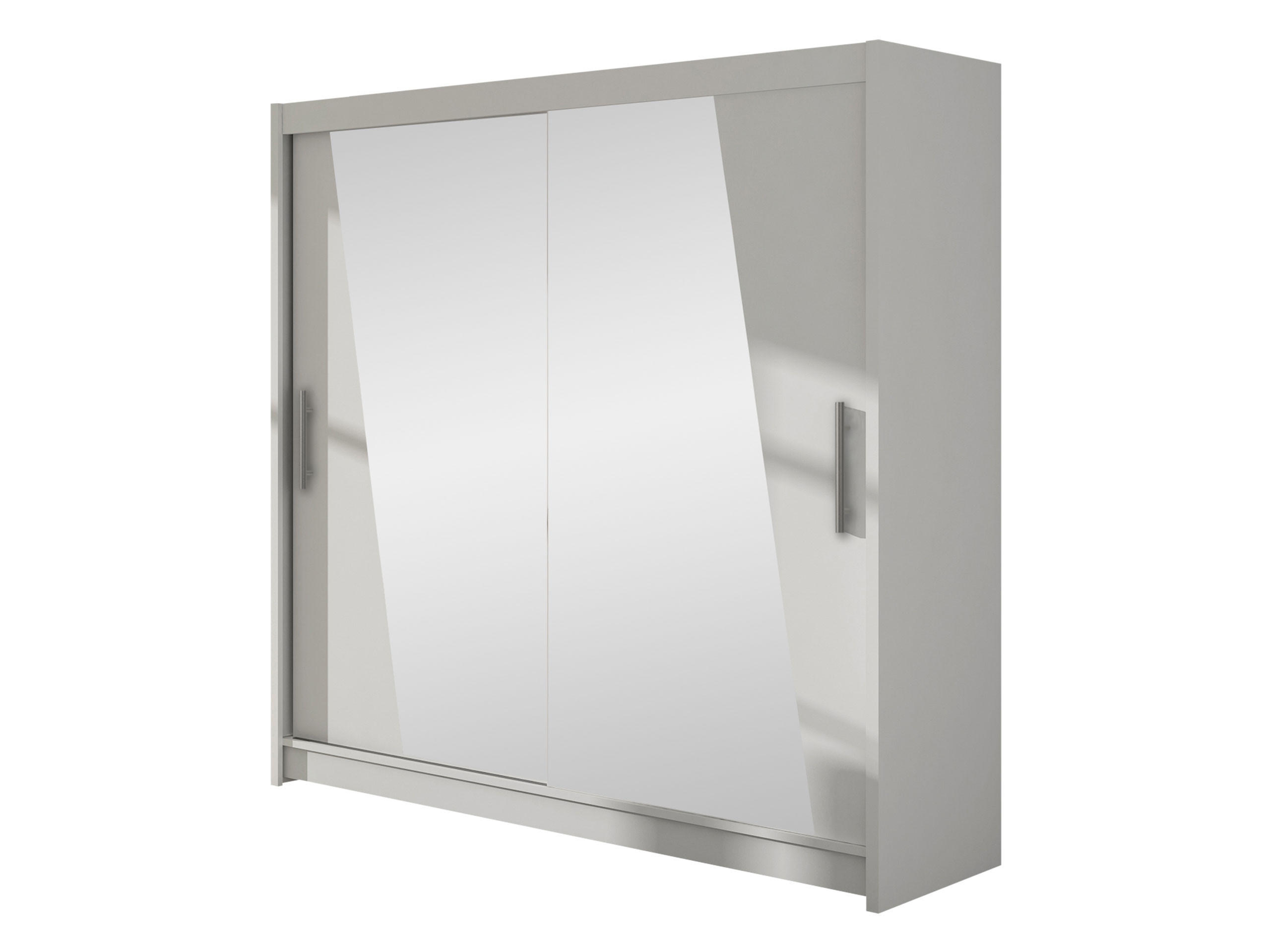 Mirjan24 Kleiderschrank Weiß 180x215x58 cm