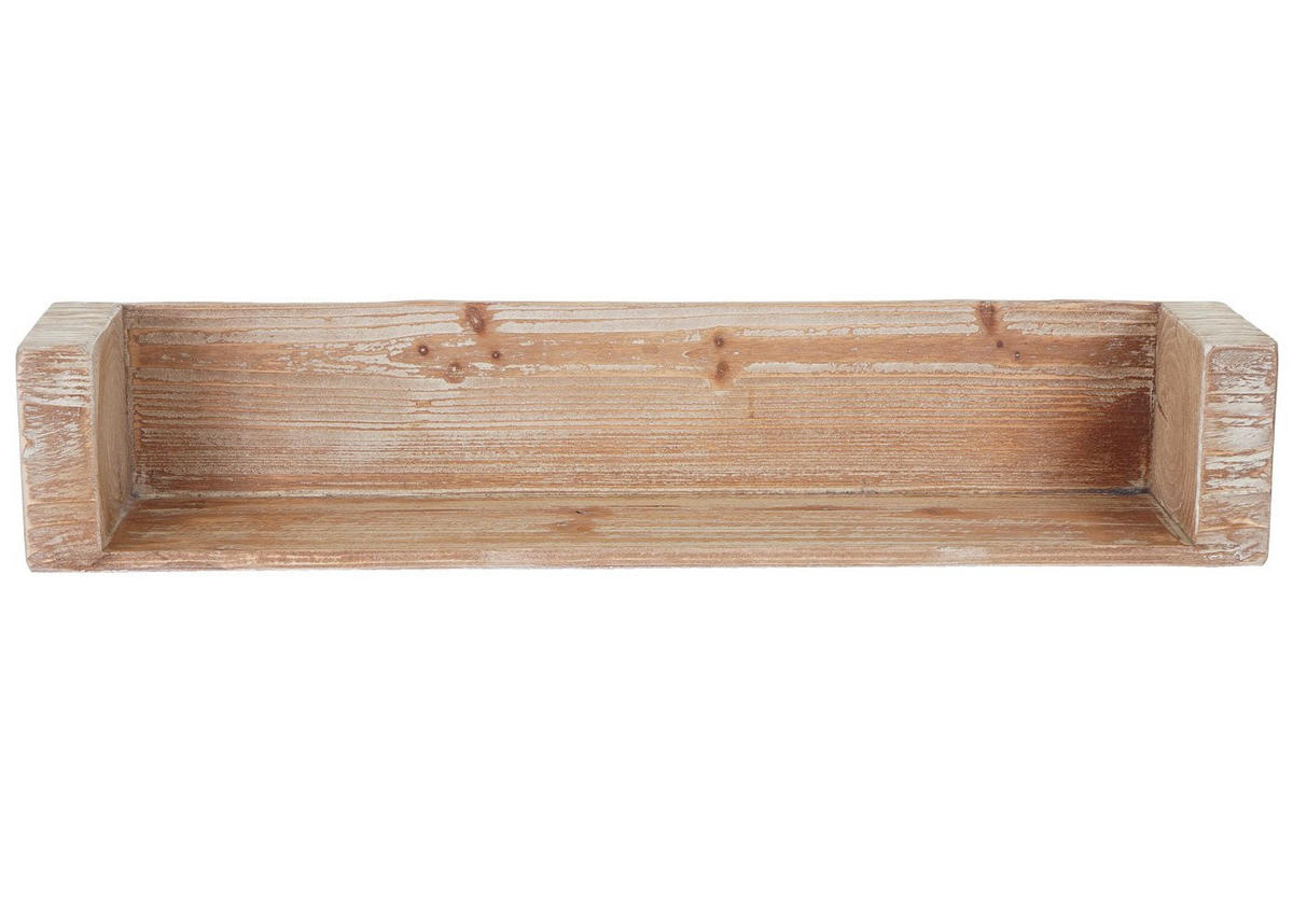 WANDREGAL Braun - Braun, Holz (84/19/18cm) - MCW