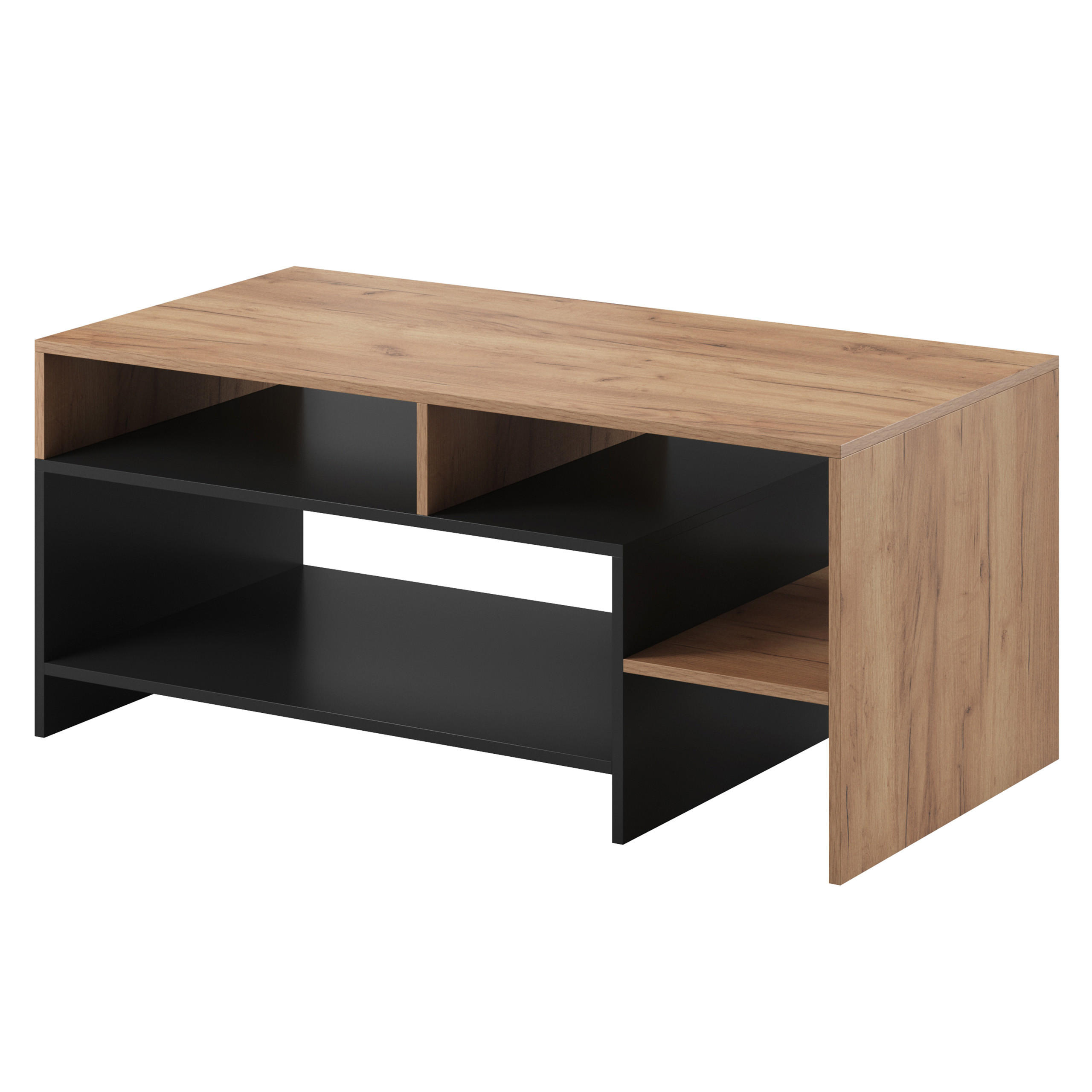 Masseno Couchtisch Orange 120x53x60 cm