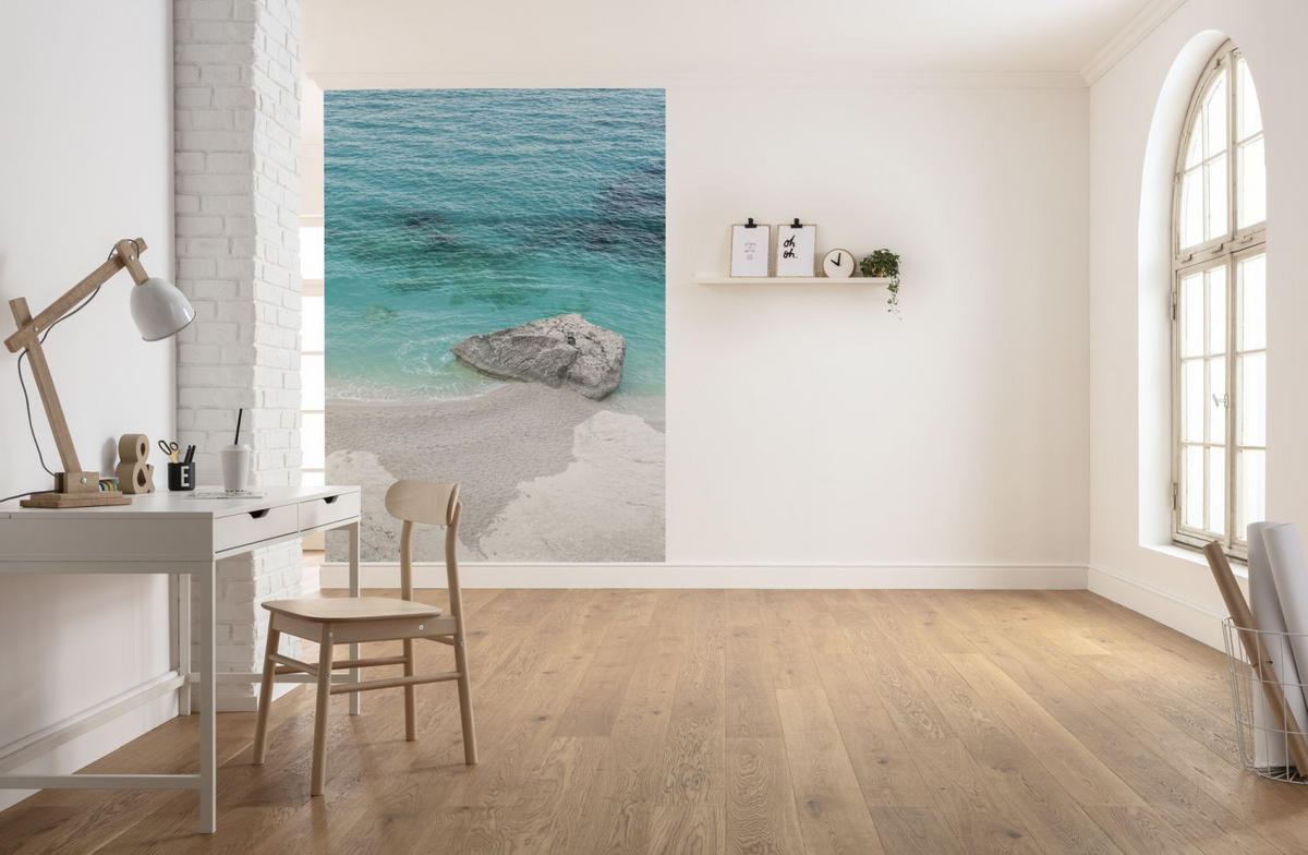 FOTOTAPETE Meer 200 x 280 cm - Blau, Papier (200/280cm) - Sanders & Sanders