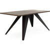 COUCHTISCH Vance rechteckig, Dark Grey Chicago Beton 120/60/48 cm - Dunkelgrau/Schwarz, Holzwerkstoff/Metall (60/120/48cm) - WFL GROUP