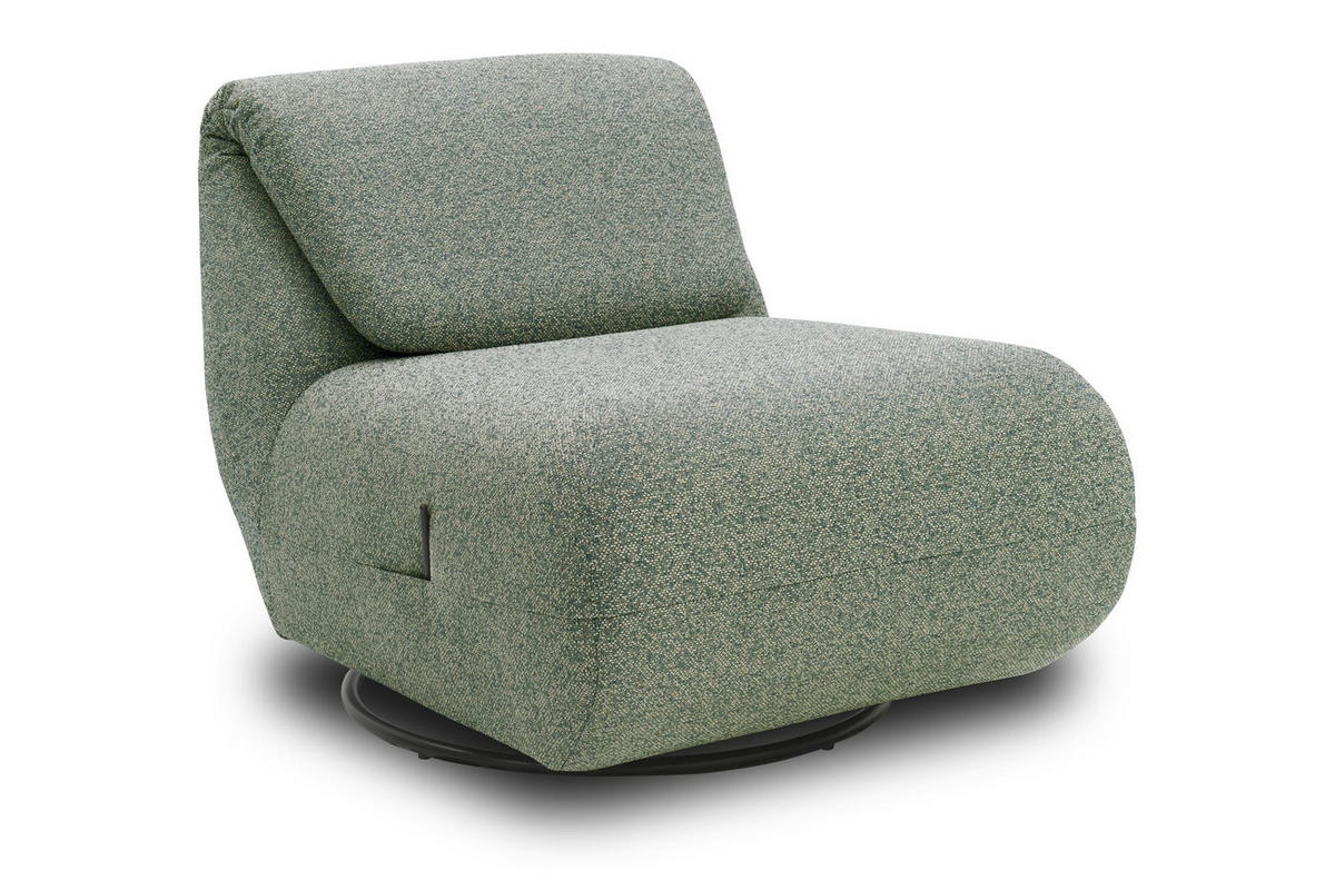 GARTENLOUNGE-RELAXSESSEL 2 Branwen 68x67x88 mit Outdoorbezug in grün - Grün, Kunststoff (68/67/88cm) - 58aufmkessel
