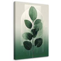 LEINWANDBILD Natur und Botanik 30x45cm - Grün, Textil (30/45cm) - Feeby