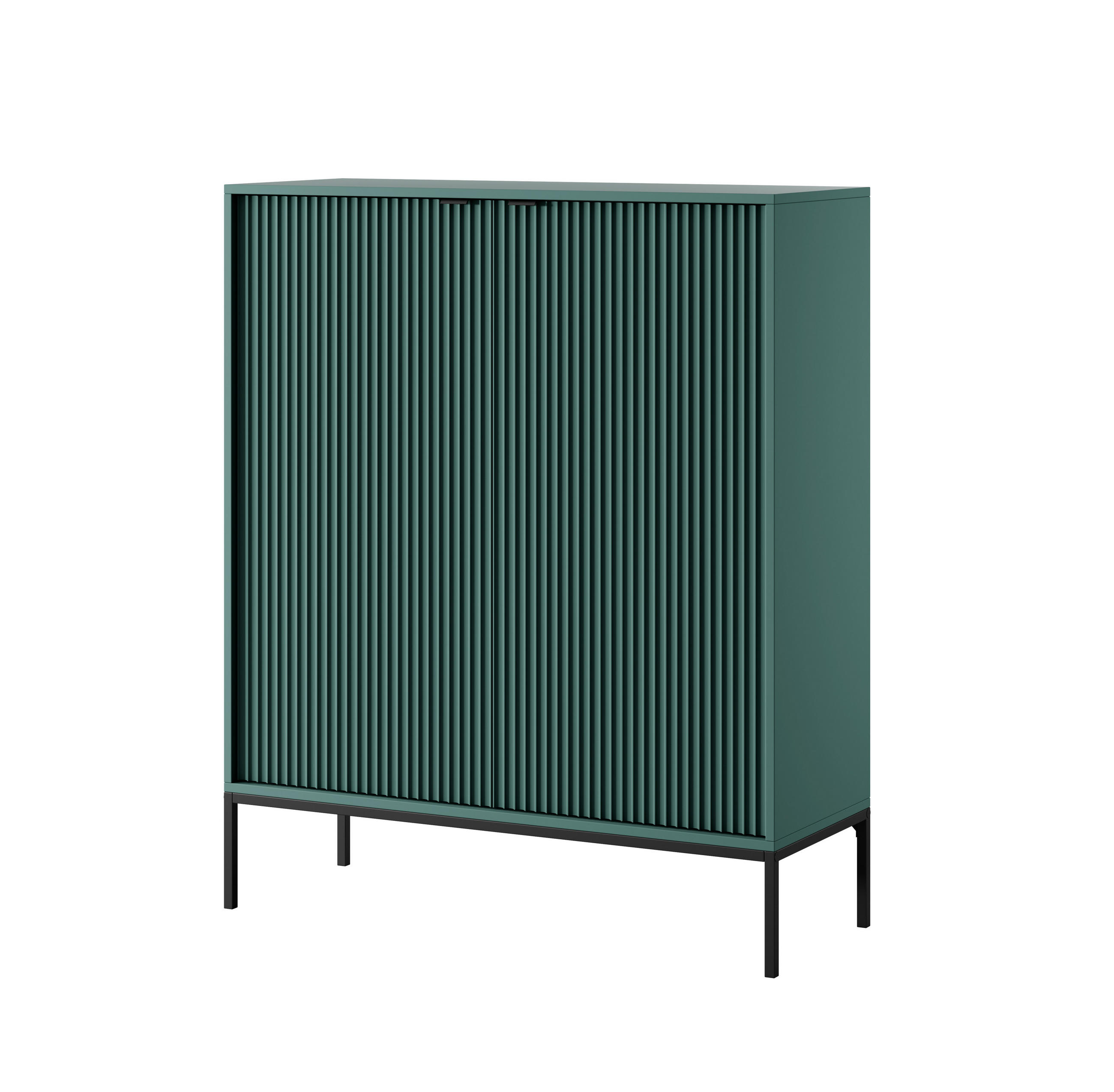 3XE Living Kommode: Grün 104x125x39 cm