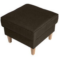 HOCKER Karlen Bezug Flachgewebe Buche natur / sahara - Buchefarben/Sahara, Kunststoff (53/45/53cm) - 58aufmkessel