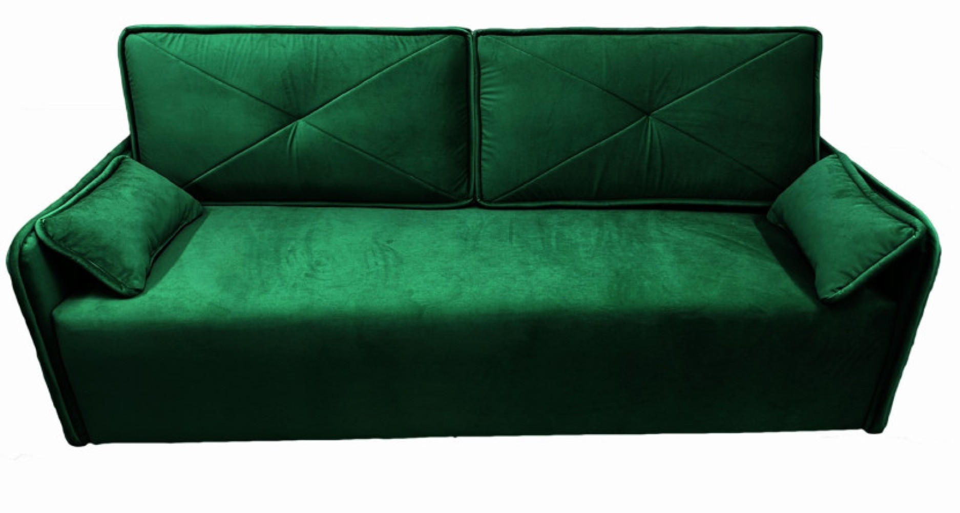 SOFA Grün FERGIO - Grün, Textil (205/90/86cm) - Sepro Meble