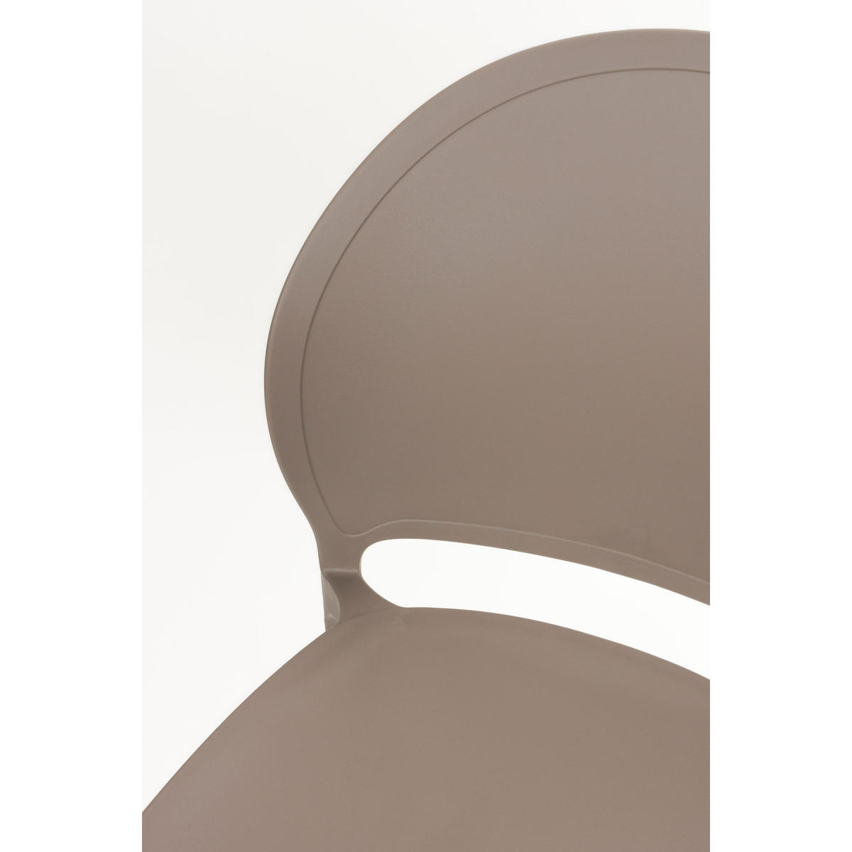 GARTENSTUHL Sjoerd Grau - 4 er Set - Grau, Kunststoff (45/82/52cm) - Housecraft Living