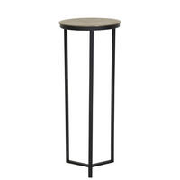 SÄULE Retiro Bronze Ø40/101 cm - Messingfarben/Schwarz, Metall (40/40/101cm) - Light & Living