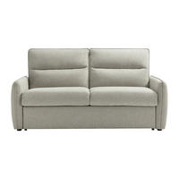 SCHLAFSOFA - 3 Personen - Stoff - Grau - - Grau, Textil (195/101/210cm) - Vente-Unique