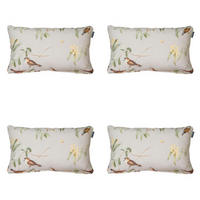 DEKORATIONSKISSEN Aria - Beige - 30/50/10 cm - 4er-Set - Beige, Textil (50/30cm) - Madison