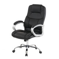 PROFI-BÜROSTUHL XXL Schwarz - Schwarz, Textil (66/115/75cm) - Jamb