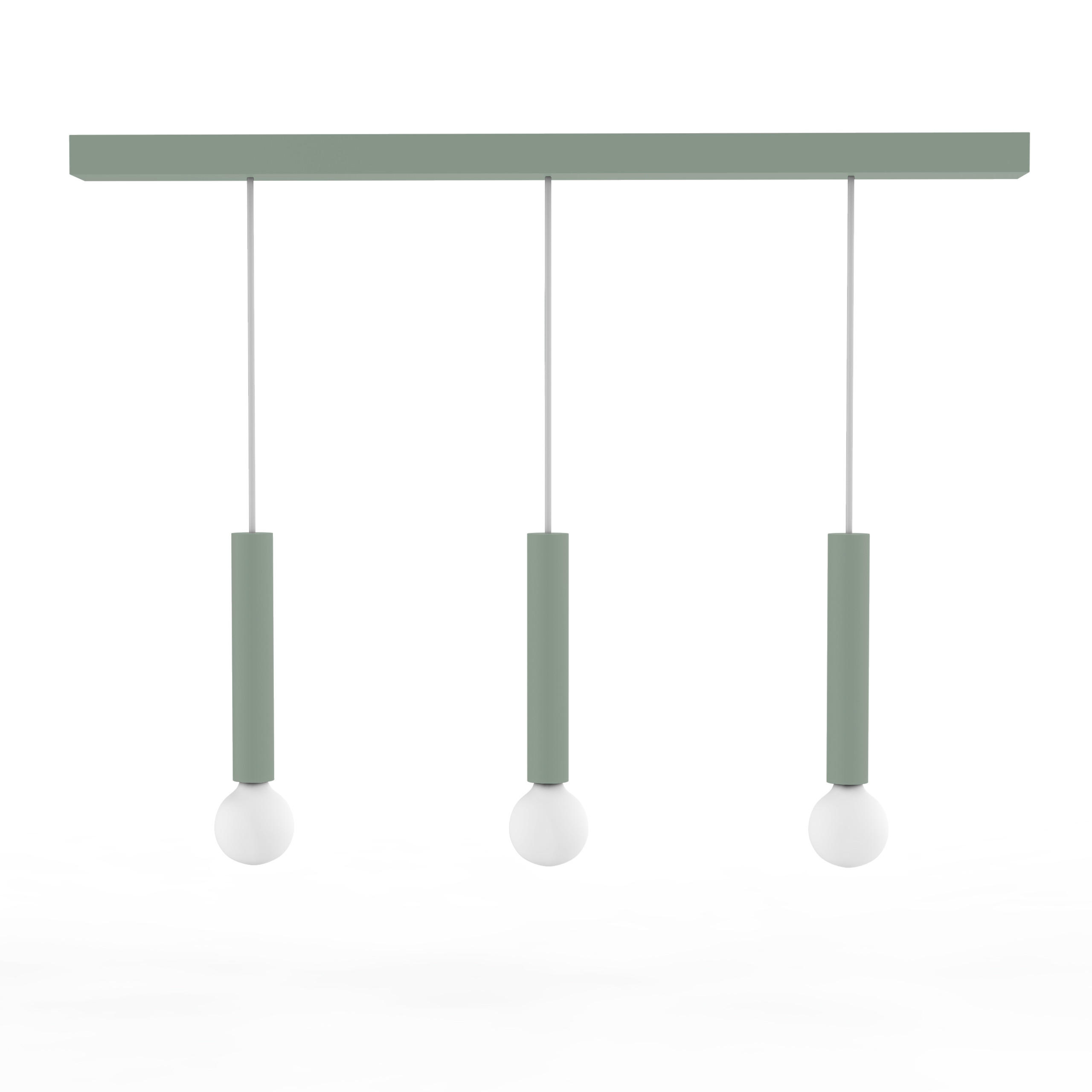 HÄNGELEUCHTE - Grün, Metall (6/100/40cm) - Lumicom