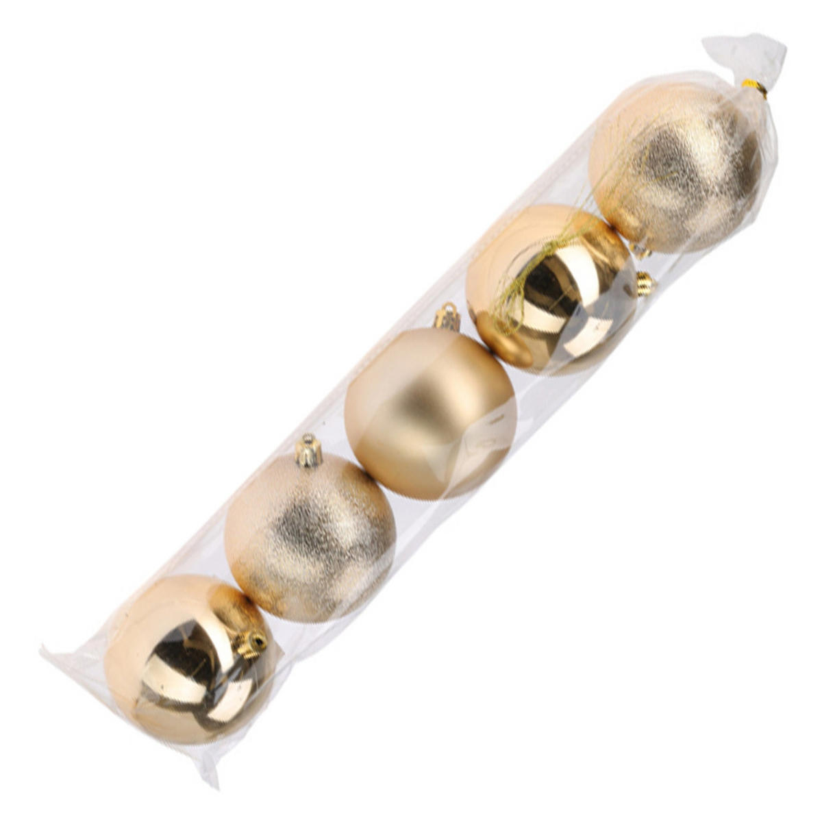 CHRISTBAUMKUGEL Santa Lila Gold 8/8/8 cm Kunstoff - Goldfarben, Kunststoff (8/8/8cm) - Mondex