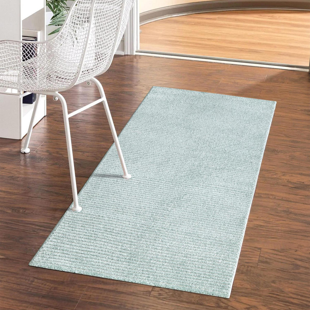 KURZFLOR-TEPPICH Fancy 900 Grün/ Türkis 80x150 cm - Türkis/Grün, Textil (80/150cm) - carpet city