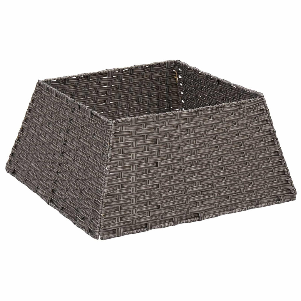 vidaXL Weihnachtsbaumkragen Grau 70x28x70 cm