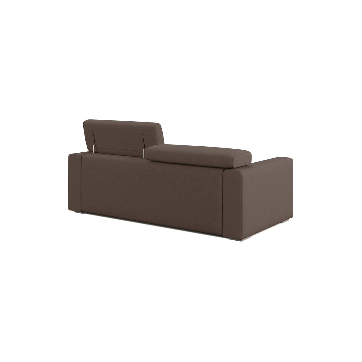 LINEARSOFA Dylan - Braun, Textil (188/89/100cm) - Divani.store