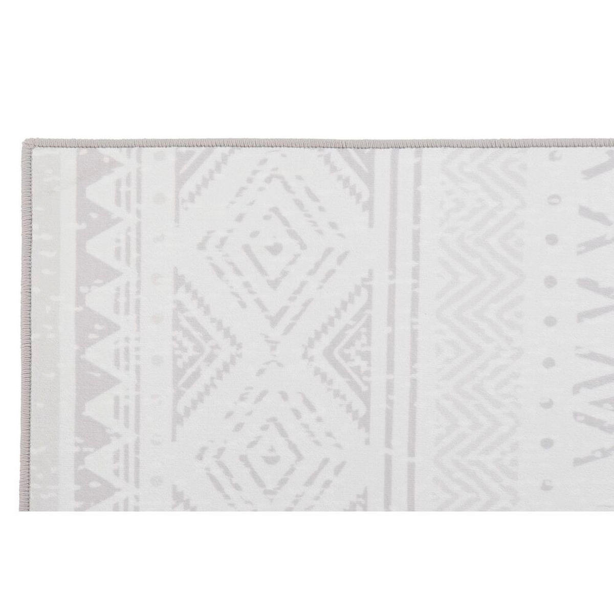 TEPPICH Grau Ikat (160 x 230 x 0,4 cm) - Grau, Kunststoff (160/230cm) - DKD Home Decor