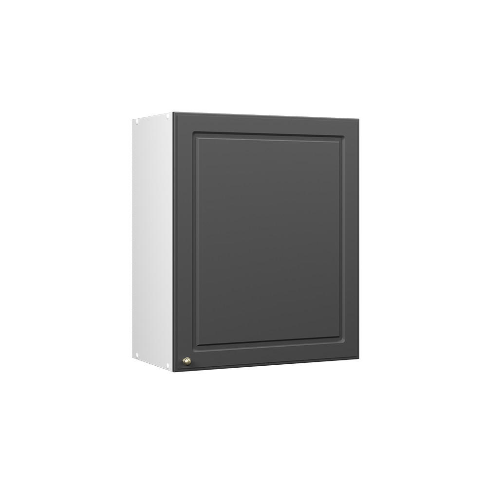 HÄNGESCHRANK Fame-Line, Anthrazit Landhaus, 60 cm - Anthrazit/Weiß, Holzwerkstoff (60/72/34.1cm) - Vicco