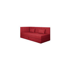 SOFA Thelma In Opera - Rot, Holzwerkstoff/Textil (207/90/97cm) - Fun Möbel