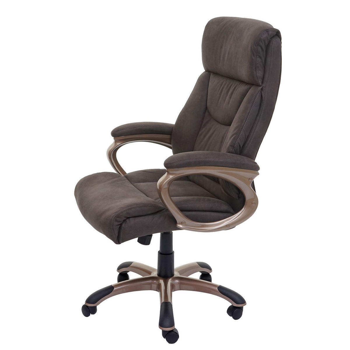 BÜROSTUHL Grau - Grau, Textil (68/120/74cm) - MCW