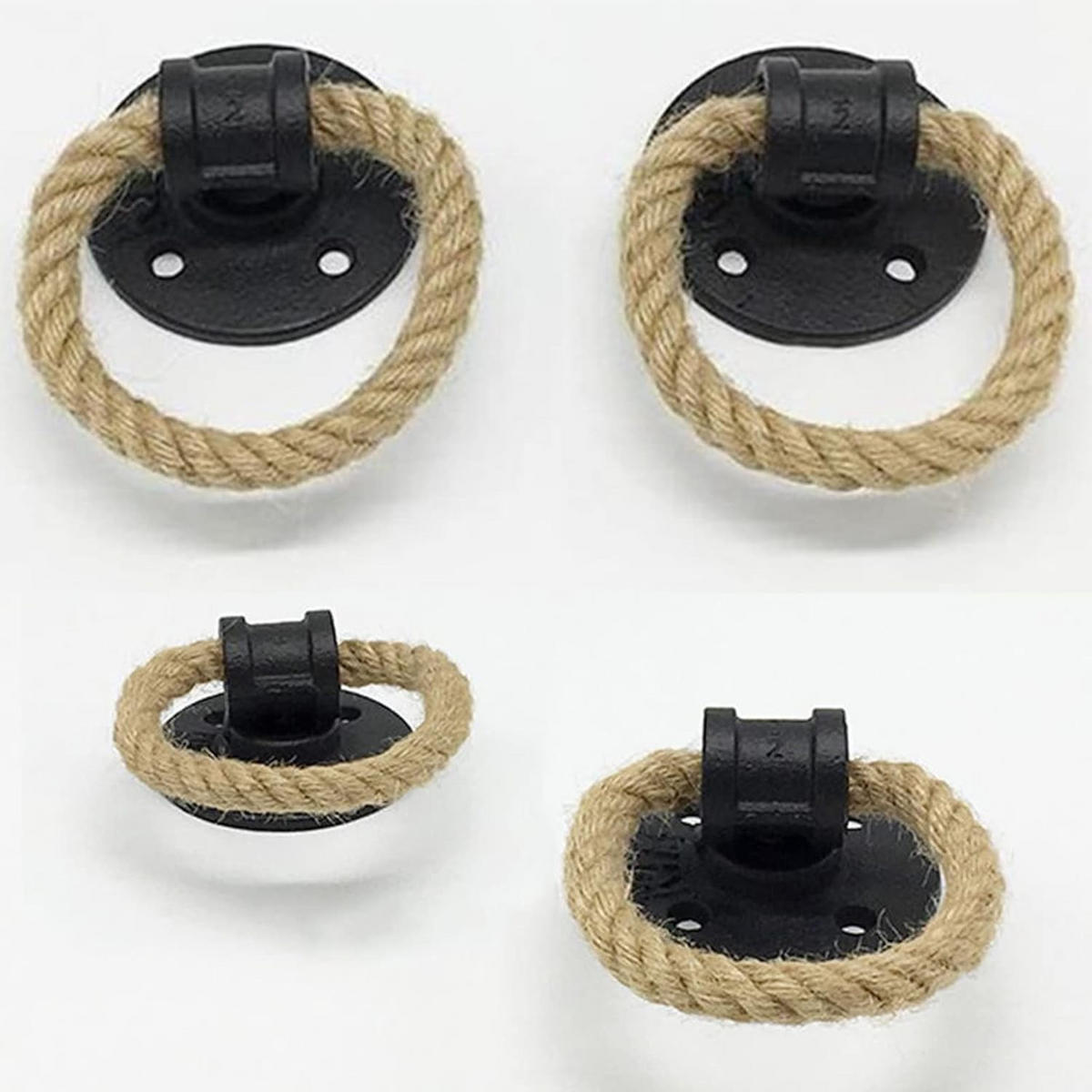 MÖBELGRIFF Schwarz 2er-Set - Schwarz, Metall (6.5/2/6.5cm)