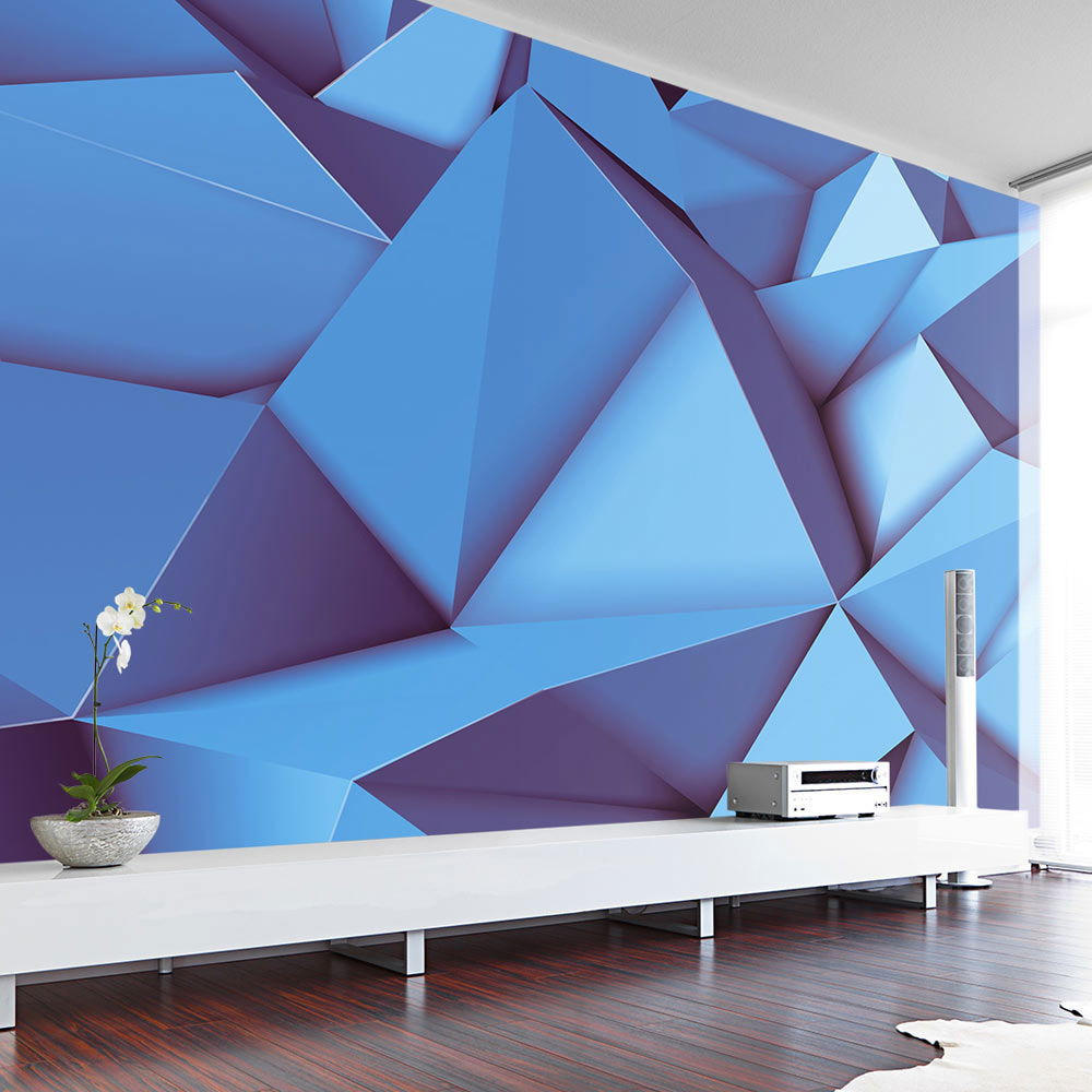 VLIESTAPETE Blau 400/280 cm - Blau, Textil (400/1cm) - KUNSTLOFT
