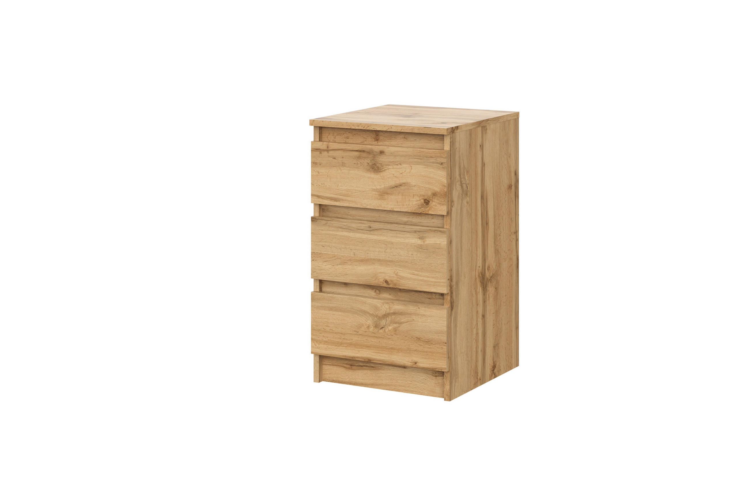 KOMMODE Wotan Eiche 40/69/44 - Eiche Wotan, Holzwerkstoff (40/69/44cm) - RAUMHIRSCH FURNITURE