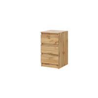 KOMMODE Wotan Eiche 40/69/44 - Eiche Wotan, Holzwerkstoff (40/69/44cm) - RAUMHIRSCH FURNITURE