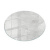 TISCHPLATTE Ø60 cm Betonoptik mit Rissen Rund - Braun/Grau, Glas (60/60/0.4cm) - TULUP