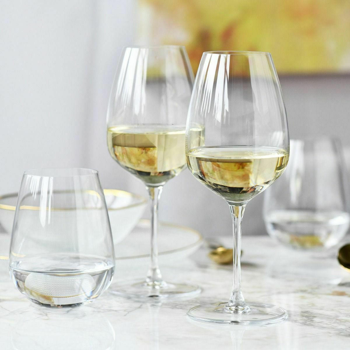 WEINGLÄSER, 2er-Set, 460 ml - Transparent, Glas (0.46L) - Krosno Glass