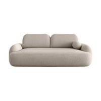 SOFA MOLLY mit Schlaffunktion TERRA FROTTE 03 mit Stauraum - Beige, Textil (121/94/255cm) - Bedante