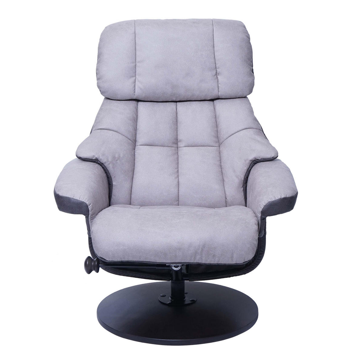 RELAXSESSEL Hellgrau - Hellgrau, Textil (82/102/70cm) - MCA
