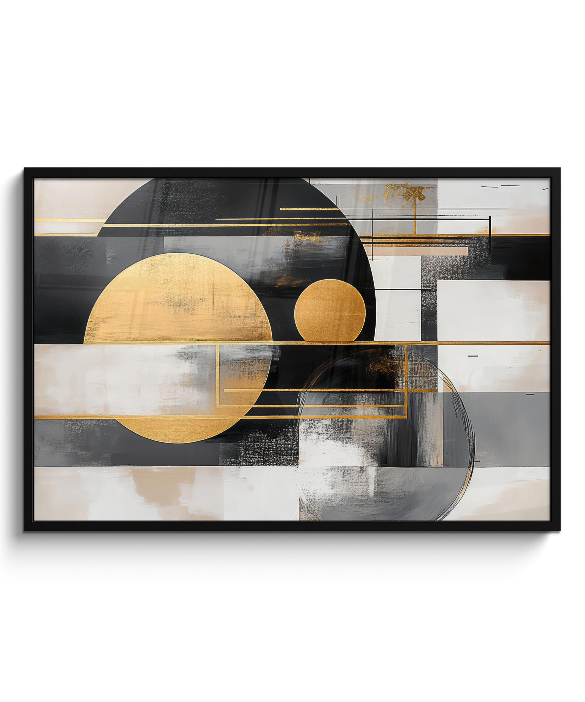 MuchoWow Poster Gold 120x80 cm