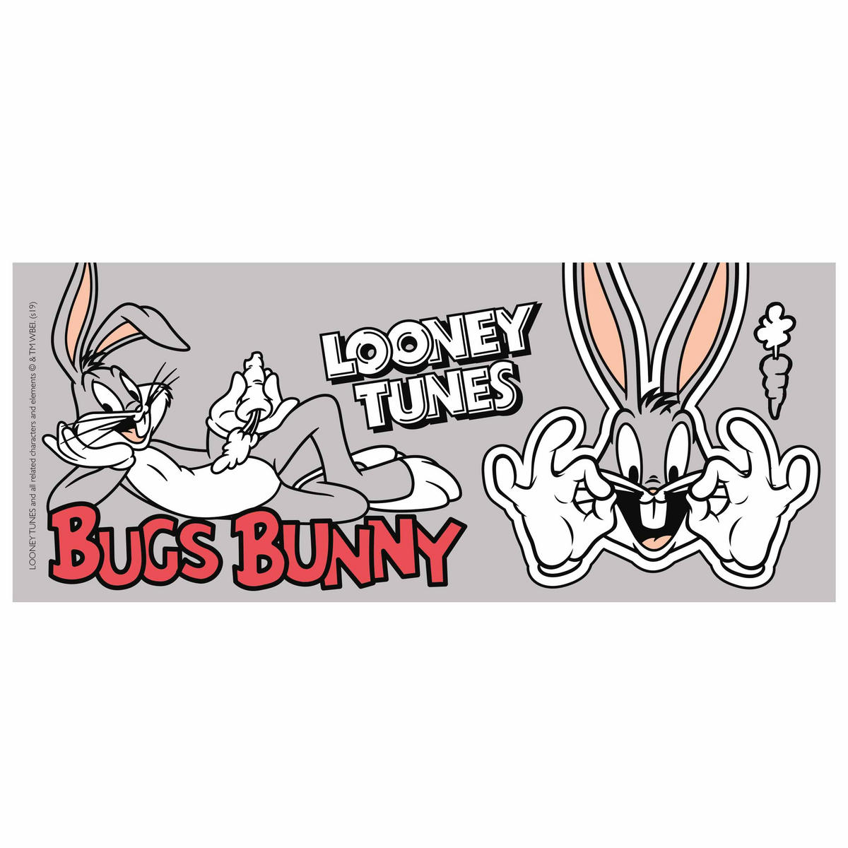 KAFFEEBECHER Looney Tunes Bugs Bunny Mehrfarbig 320 ml - Multicolor, Keramik (0.32L) - Looney Tunes