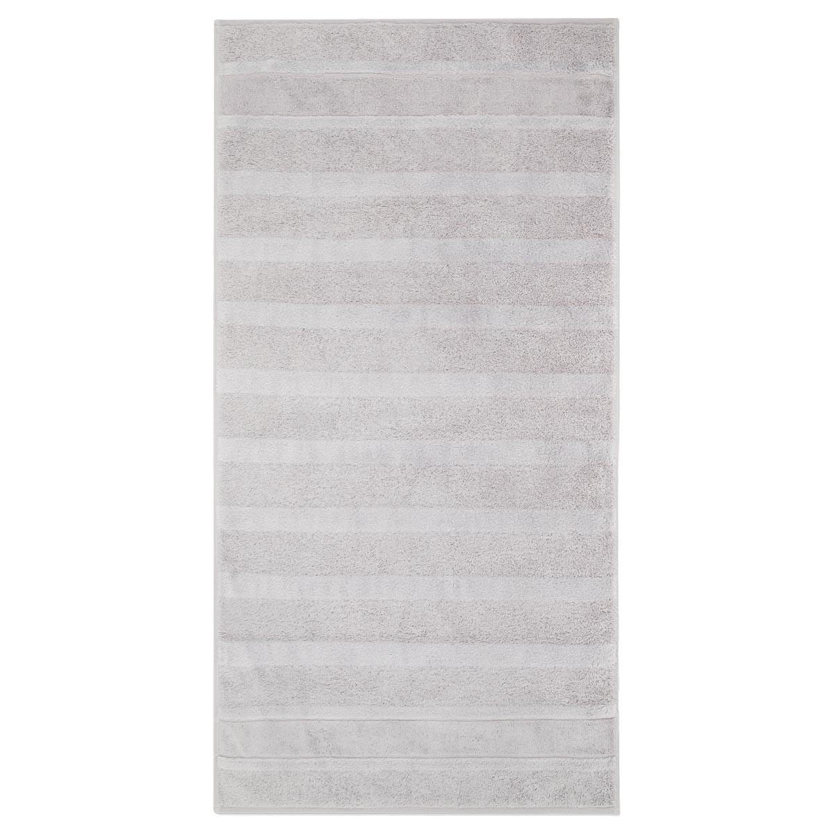 HANDTUCH Noblesse 4er-Set - Hellgrau, Textil (50/100cm) - Cawoe